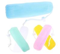 HAPINARY 2sets Soap Pouch Maker Soap Handmade Storage Scrubbing Net for Lathering Easy Drying 5pcs*2