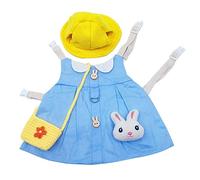 HAPINARY 3-pack Pet Dressing Harness Set Rabbit Clothing Accessories Bunny Harness Hat for Small Animals Cotton Festive Style Random Style