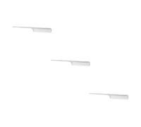 HAPINARY 3 Pcs Titanium Steel Hair Comb Static Barber Tool Hair Dressing Comb for Salon Home Use