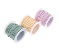 HAPINARY 3 Rolls Decorative Ribbon for Wrapping Party Favor Valentines Ribbon Polyester Plastic Material Easy to Cut Simple Elegant Chic Style for Parties Decoration