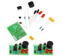 HAPINARY 3 Sets Solder Practice Teaching Set Flash Circuit DIY Kit Electronic Soldering Kit Project for Learning and Education LED Bistable Oscillator Circuits