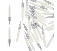 HAPINARY 30pcs 0.5mm Fine Tip Marker Pen Replacement Nibs for Acrylic Paint Pens, Metal and Nylon Replaceable Tips, Easy to Use for DIY Projects and Graffiti Art