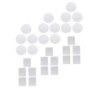 HAPINARY 30pcs Eye Shadow Palette Stickers Metal Stickers Diy Makeup Palette Supplies