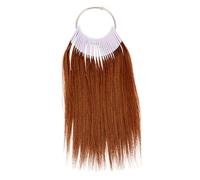 HAPINARY 30pcs Hair Bundle Hair Piece for Styling Practice Training Kit with Coloring Chart