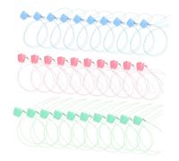 HAPINARY 30pcs Teeth Box Plastic Tooth Storage Necklace for Lost Boys and Girls Collection School Classroom Party Supplies