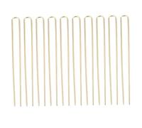 HAPINARY 30pcs U-shaped Metal Hairpins for Women Elegant Retro Hair Clips Comfortable Non- Hair Accessories for Various Hairstyles and Occasions