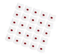 HAPINARY 30pcs White Spray Paint Nozzles Caps Kit for Aerosol Cans Waterproof Hand-press Spray Paint Tips Accessories for Graffiti and Touch-up
