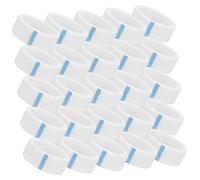 HAPINARY 30rolls Professional Eyelash Extension Supplies Self-adhesive Lash Tape White for Lash Artists Salons
