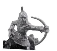 HAPINARY 32PCS Medieval Knight Soldier Model with Horses Miniature Figures for Historical Collectors and Imaginative Play Complete Detailed Army for Display and Tabletop Games