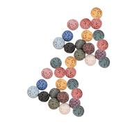 HAPINARY 33pcs Volcanic Stone Essential Oil Diffuser Beads No-hole Natural Lava Aroma Stones for Car Office Home Slow Release Fragrance Enhancer