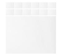 HAPINARY 35pcs Braille Writing Paper Bulk White Blind People Writing Papers School Supplies Braille Learning Teaching Aid for Practice Sheets Tools for Blind People