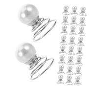 HAPINARY 36pcs Spiral Bun Pins with Faux Pearls Helical Hairpins for Secure Bridal Updos Wedding Party Hair Accessories Twist Coil Design for Formal Hairstyles