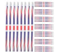 HAPINARY 36pcs Woodcased Pencils with Erasers for School and Creative Crafts, Easy-to-sharpen Wooden Writing Pencils Featuring Unique Uk Flag Design, for Students
