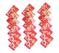 HAPINARY 36Pcs Year Snake Red Envelopes Cartoon Design Money Packets for Chinese Year Wedding Birthday Cash Tradition with Fine Printing and Vivid Colors