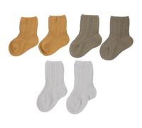 HAPINARY 3pairs Newborn Socks Boy Girl Warm Socks for Mid Tube Design Breathable Material Months Comfortable and Protective Against