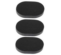 HAPINARY 3pcs Bamboo Charcoal Facial Cleanser Face Exfoliating Sponge for Skin Care Tools Makeup Puff Facial Cleaning Sponge
