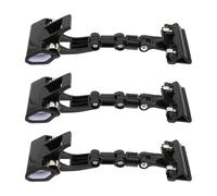 HAPINARY 3pcs Black Price Tag Holders Made of Sturdy Pp Material with Easy to Remove and Carry Features, for Market Price Display and Texts Advertisement in Supermarkets and Offices