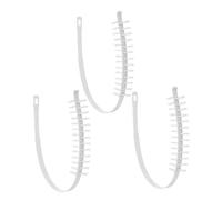 HAPINARY 3pcs Deep Clean Washing Machine Drum Hard Bristle Brush Kit Cleaner Roller Washer Brush