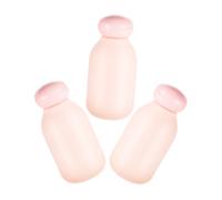 HAPINARY 3pcs Empty Travel Shampoo Bottles Refillable Liquid Travel Accessories Leakproof Toiletry Bottles Tsa Compliant