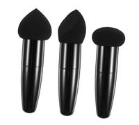 HAPINARY 3pcs Heart Shaped Beauty Makeup Pen Set Portable Makeup Blender Sponges Professional Tools for Foundation Concealer Blush