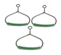 HAPINARY 3pcs Horse Grooming Kit Ergonomic Hair Removal Brush for Shedding Scratching Horse Hair Remover for Grooming Domestic Animals Non- Handle for Optimal Control