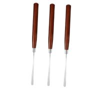 HAPINARY 3pcs Japanese Style Nail Art Mixing Spatula for Acrylic Mixing and Liquid Stirring Essential Tools for Nail Decoration and Manicure