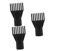 HAPINARY 3pcs Lange Hair Dryer Brush Hair Dryer Comb Attachment Abs Reusable Nozzle