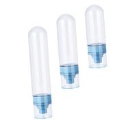HAPINARY 3pcs Nanotechnology Travel Bottles Sleek Design Toiletry Containers for Travel
