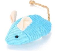 HAPINARY 3pcs Plush Mice Toys for Cats Interactive Pet Cat Teaser Set Bright Colors and Tails for Indoor Play Stimulates Natural Hunting Instincts Funny Chew Toys