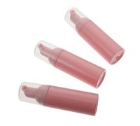 HAPINARY 3pcs Portable Refillable Mousse Foaming Bottle Travel Toiletries Pump Bottles 50ml Empty Lotion Bottle