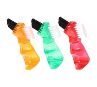 HAPINARY 3pcs Professional Denture Brush Small Toothbrush for Back Teeth Wisdom Denture Brush Travel Mini Retainer