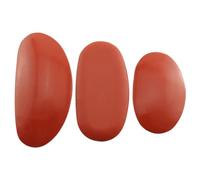 HAPINARY 3pcs Red Rubber Mud Rib Sculptural Clay for DIY Supplies and Molding Ceramics Convenient Storage, Auxiliary Tool for Beginners for Carving Ceramics