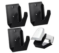 HAPINARY 3pcs Universal Black Plastic Desk Holder for Barcode Scanner with Convenient Mounting and Versatile Use, for Warehouses and Desk Barcode Scanners Stand