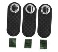 HAPINARY 3pcs Universal Car Organizer Sunglasses Holder Mat Multifunctional Dashboard Mat Parking Number Pad Anti-slip for Phones 360 Rotating Phone Holder Multifunction Car Pvc