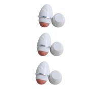 HAPINARY 3pcs Volcanic Stone Oil Absorbing Roller Ball Face Oil Remover Travel Makeup Cleaner