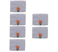 HAPINARY 3sets Multi-Purpose Travel Carrying Bag for Essential Oils Storage Cosmetics 2pcs*3