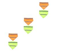 HAPINARY 3sets Puppy Reflective Scarf Dog Bandana Neckerchief Night Visibility 2pcs*3