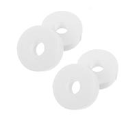 HAPINARY 4 Rolls Breathable Eyelash Grafting Tape Thickened White Eyelash Extension Tape for Eye Under Pads Safe Skin-friendly Lash Isolation for Makeup Salons and Personal Use