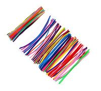 HAPINARY 400pcs Twistable Stick Toy Wool Tops Twistable Sticks Rods DIY Handmade Toy Kit for Kindergarten Craft Craft Supplies for Boys and Girls Sensory