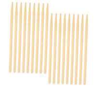 HAPINARY 40pcs Bamboo Scratch Pens for Artists Sharp Tip Scratchboard Tools for DIY Craft Comfortable Grip Scratchy Art Sticks Versatile Drawing Accessories for Scratch Paper