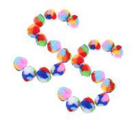 HAPINARY 40pcs Plush Rainbow Cat Toys for Cats Indoor Pet Toy for and Training Activities