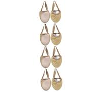 HAPINARY 4pairs Invisible Forefoot Pads for High Heels Half Palm Toe Socks for Dance and Socks for Women Tone