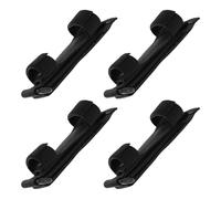 HAPINARY 4Pcs Adjustable Adaptive Utensil Strap for Disabled and Elderly - Non-Slip Universal Cuff Eating Aid for Spoon and Fork with Weak Hand Grip Support, Suitable for Arthritis and