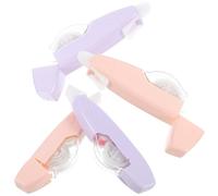 HAPINARY 4pcs Assorted Colour Correction Tapes with Practical Pp Material and Ergonomic Design, Instant Writing Correction for Classroom and Office Use Random Color
