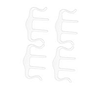 HAPINARY 4pcs Assorted Jumbo Paper Clips Binder Clips Fixed Clamp for Book Page Speech Draft Recipe