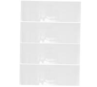 HAPINARY 4pcs Cat Scratch Protection Tape Self Adhesive PVC Furniture Protector for Sofa Wall Corners Durable Residue Cat Scratch Blocker Easy to Cut Install