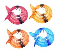 HAPINARY 4pcs Decorative Hair Clips Claw Clips for Women Girls Hair Claw Styling Accessories for Buns