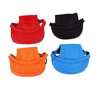 HAPINARY 4pcs Dog Baseball Cap Pet Hat Ear Holes for Dogs Sun Protection and Comfortable Material