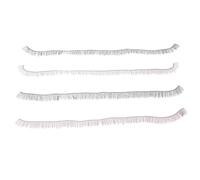 HAPINARY 4pcs Eyelashes for Bjd Dolls Fluffy Wispy Lashes Makeup Doll Accessories