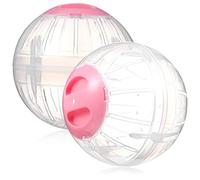 HAPINARY 4pcs Hamster Exercise Running for Pets Safe Breathable Design Lock Multi Ventilation for Hamster Activity